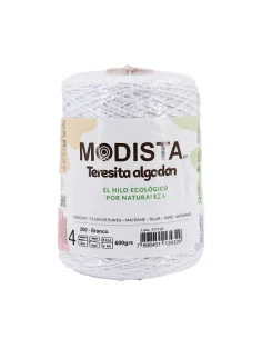 Hilo Algodón Modista Teresita 600gr Crochet n°3, Palillo n°4