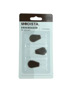 Enhebrador de agujas plastico Modista®, pack 3 Enhebradores