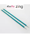 Palillo recto Aluminio Premium Knit Pro Zing 35cm